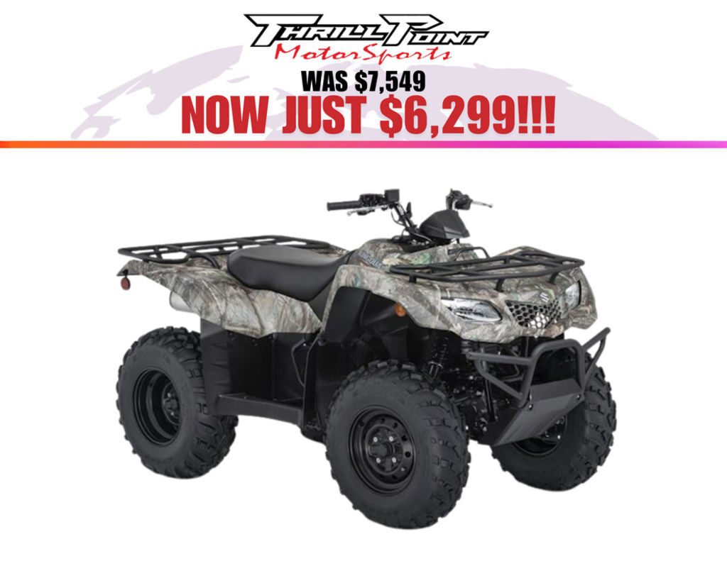 2025 Suzuki KingQuad 400ASi Camo in medina OH