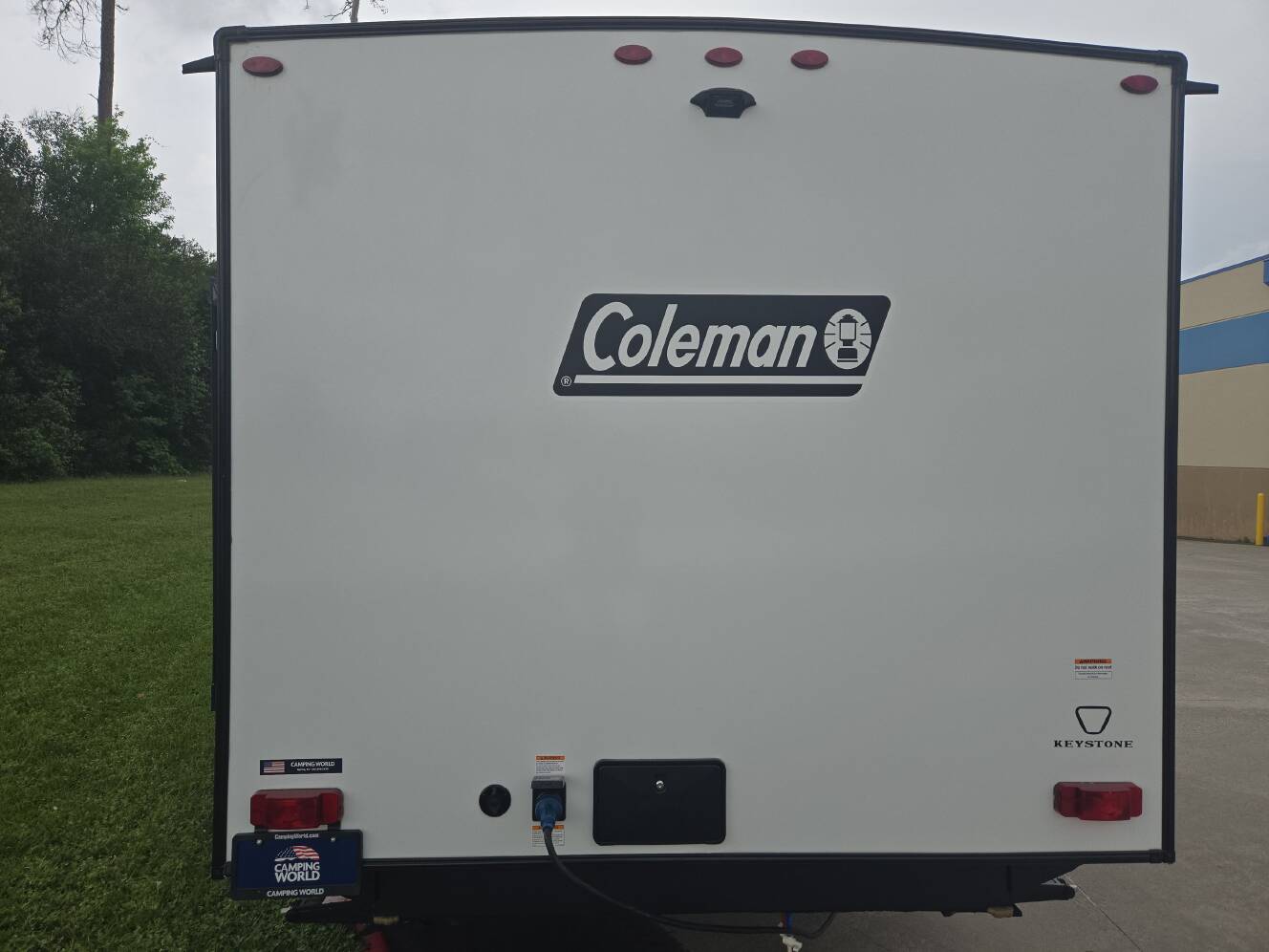 A photo of this 2027 Keystone COLEMAN LIGHT 22BX