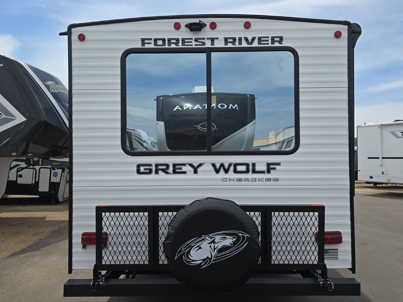 A photo of this 2027 Forest River GREY WOLF 20RDSE