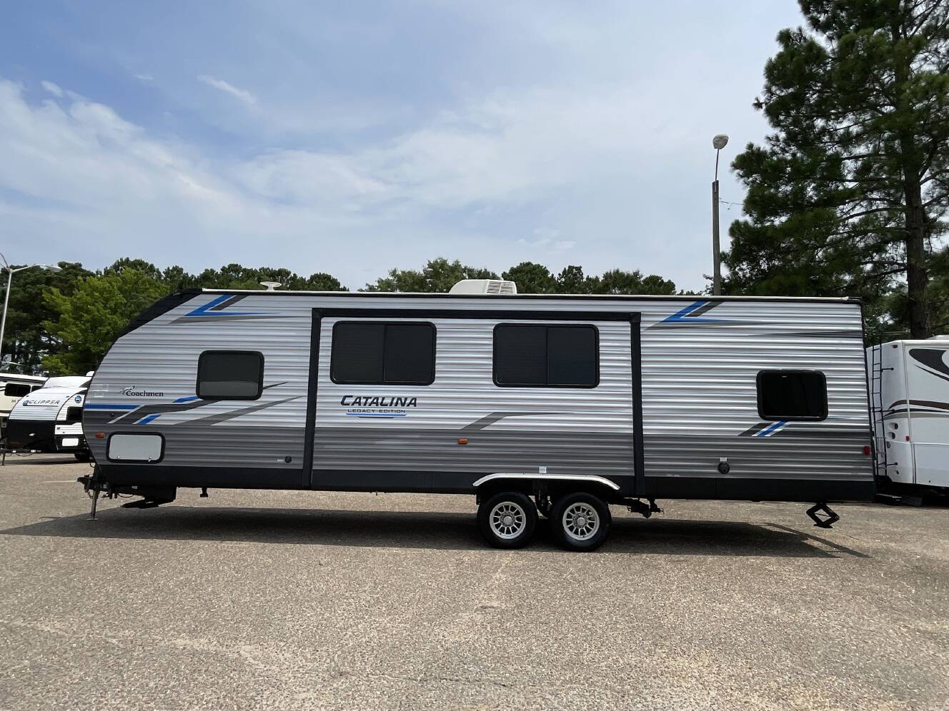A photo of this 2021 Coachmen CATALINA LEGACY 293QBCK