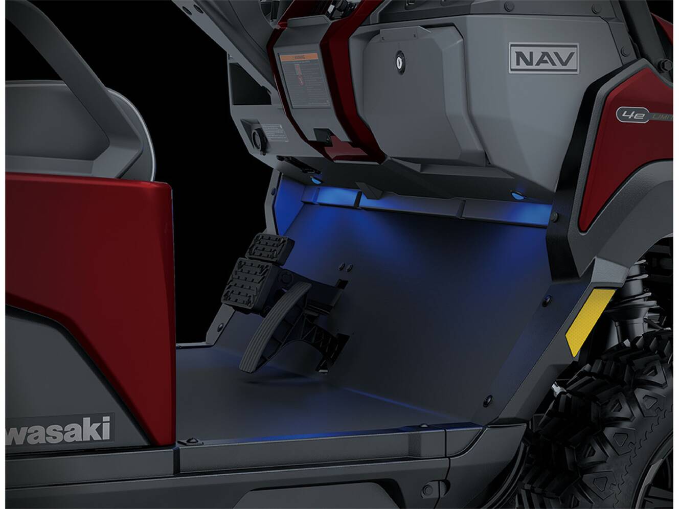 A photo of this 2025 Kawasaki NAV® 4e Limited