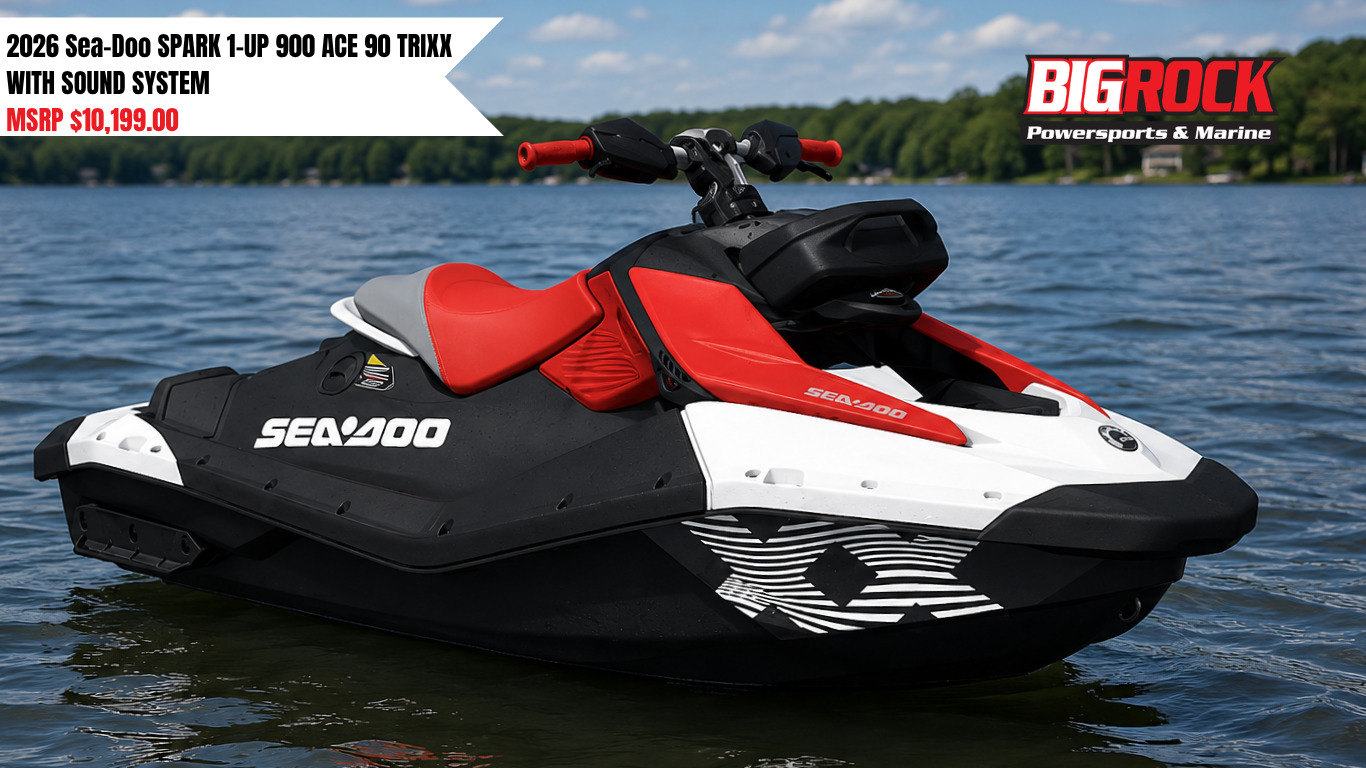 2026 Sea-Doo SPARK 1-UP 900 ACE 90 TRIXX WITH SOUND SYSTEM TRIXX in Rocky Mount, NC