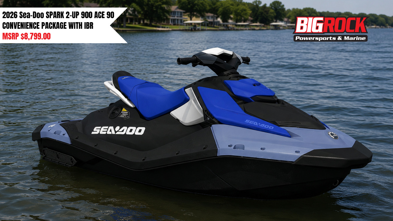 2026 Sea-Doo SPARK 2-UP 900 ACE 90 CONVENIENCE PACKAGE WITH IBR 2 UP in Rocky Mount, NC