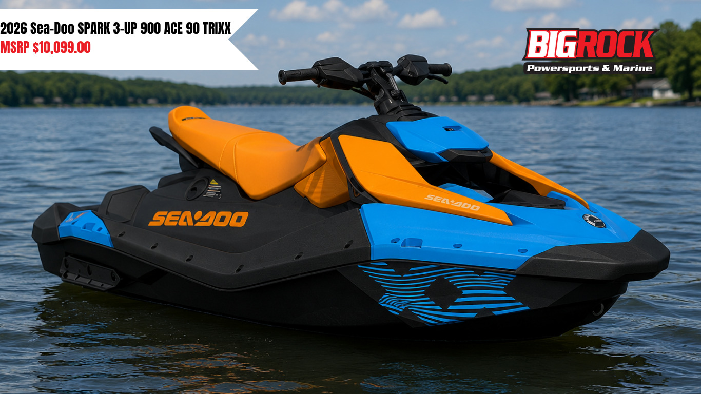 2026 Sea-Doo SPARK 3-UP 900 ACE 90 TRIXX 3-UP in Rocky Mount, NC