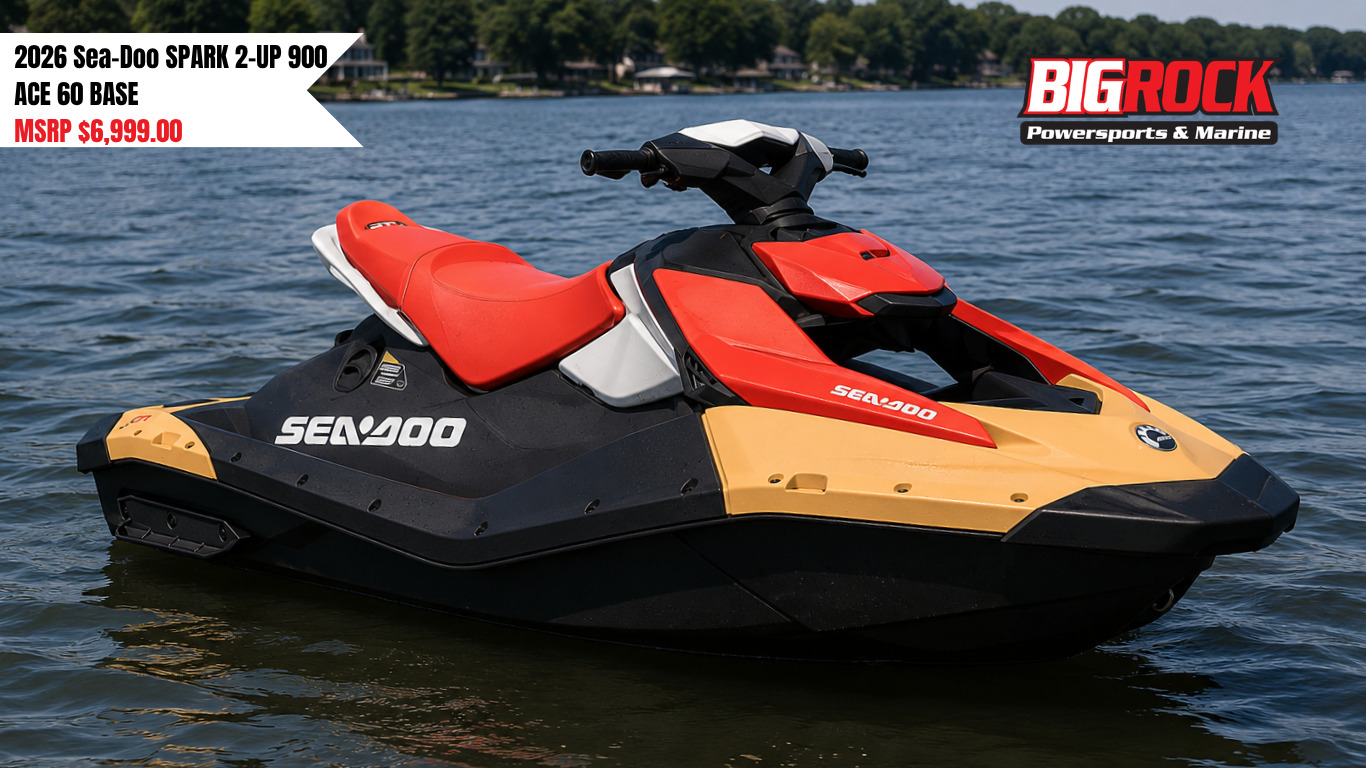 2026 Sea-Doo SPARK 2-UP 900 ACE 60 BASE 2 UP in Rocky Mount, NC