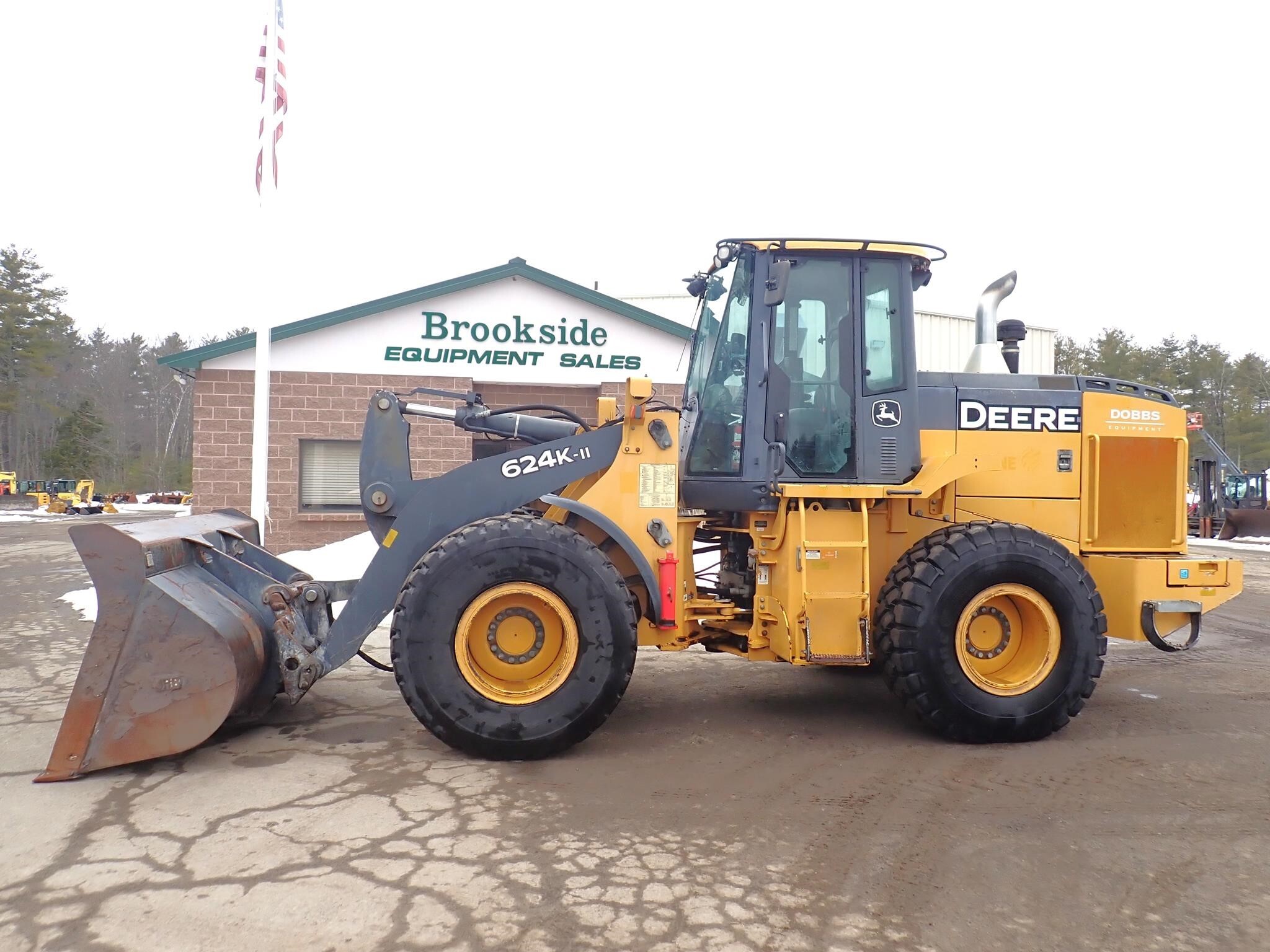 2018 DEERE 624KII in Phillipston, MA