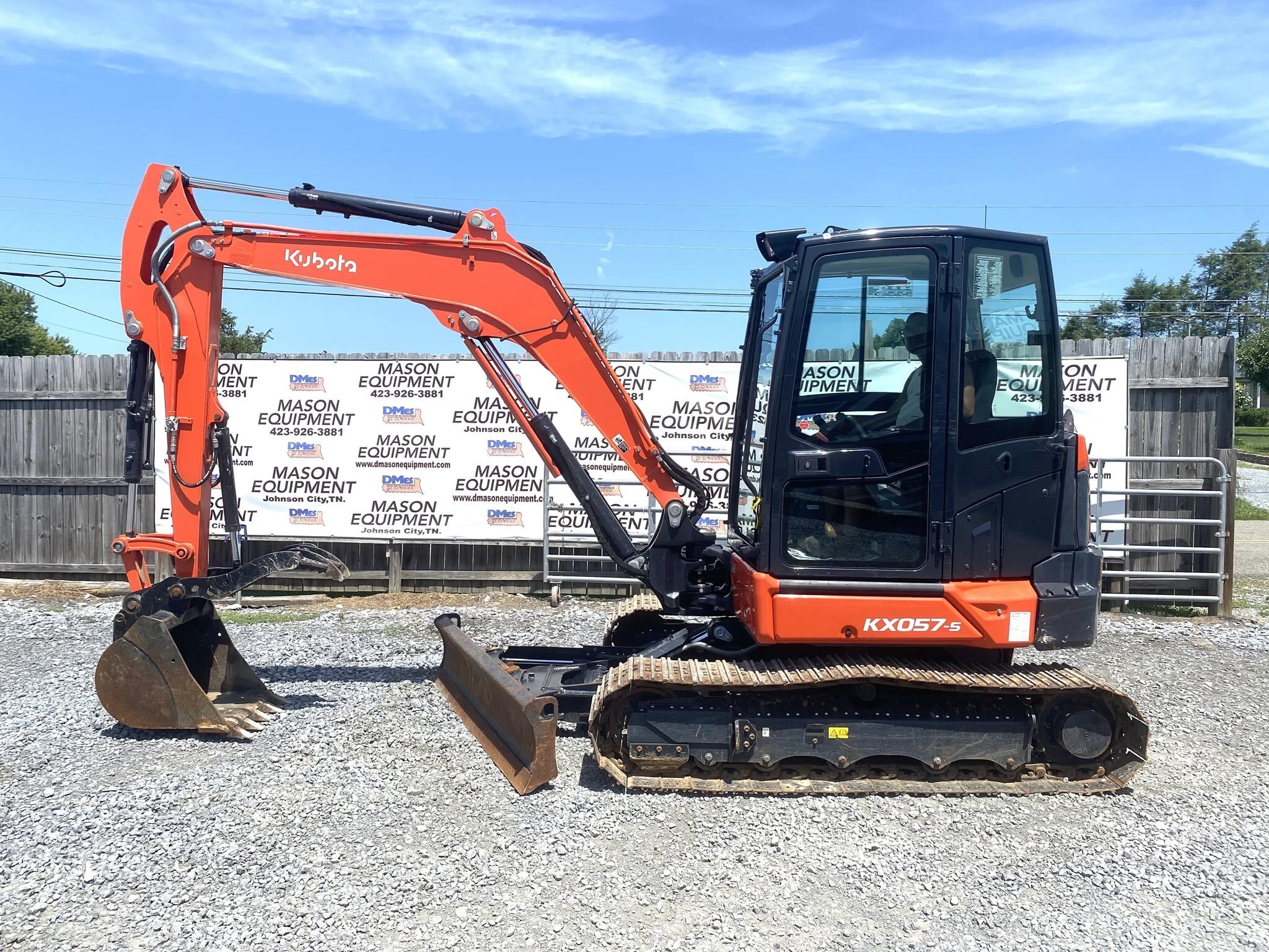 2023 KUBOTA KX057-5 in Johnson City, TN
