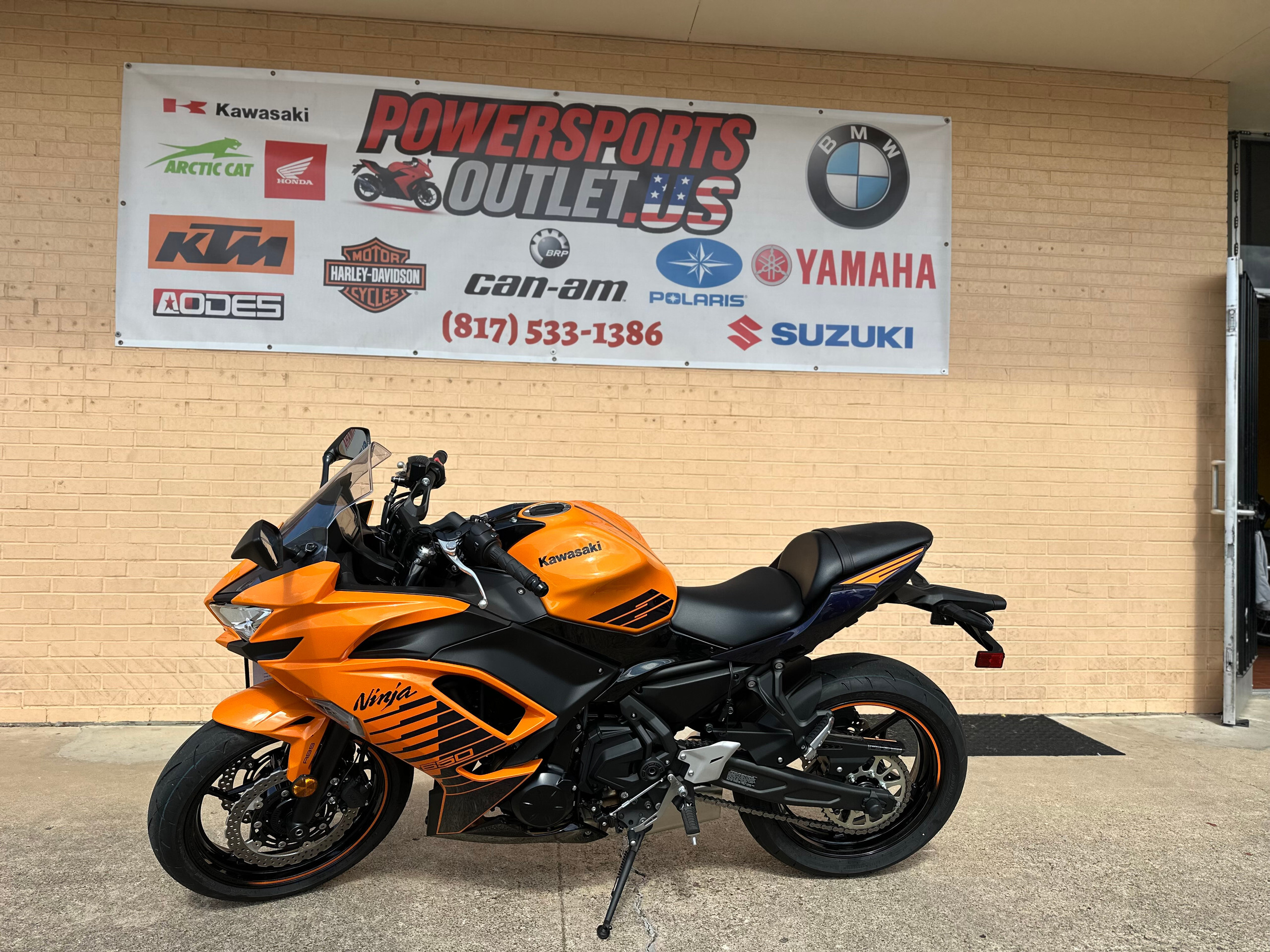2025 Kawasaki Ninja 650 ABS ABS in Arlington, TX