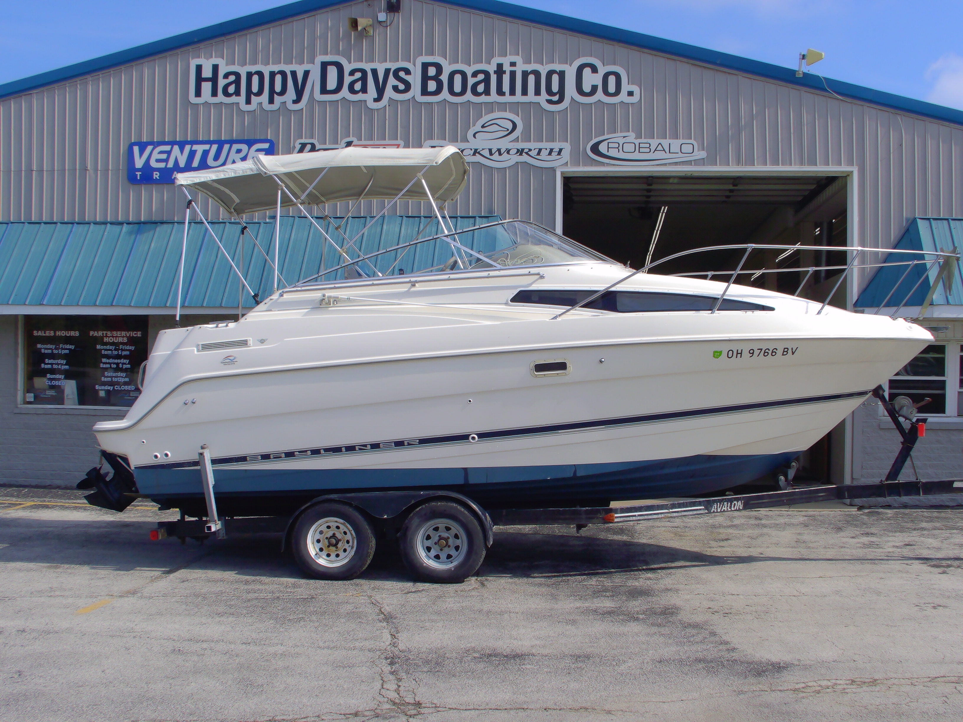 1997 Bayliner 2355 CIERA SUNBRIDGE in port clinton OH