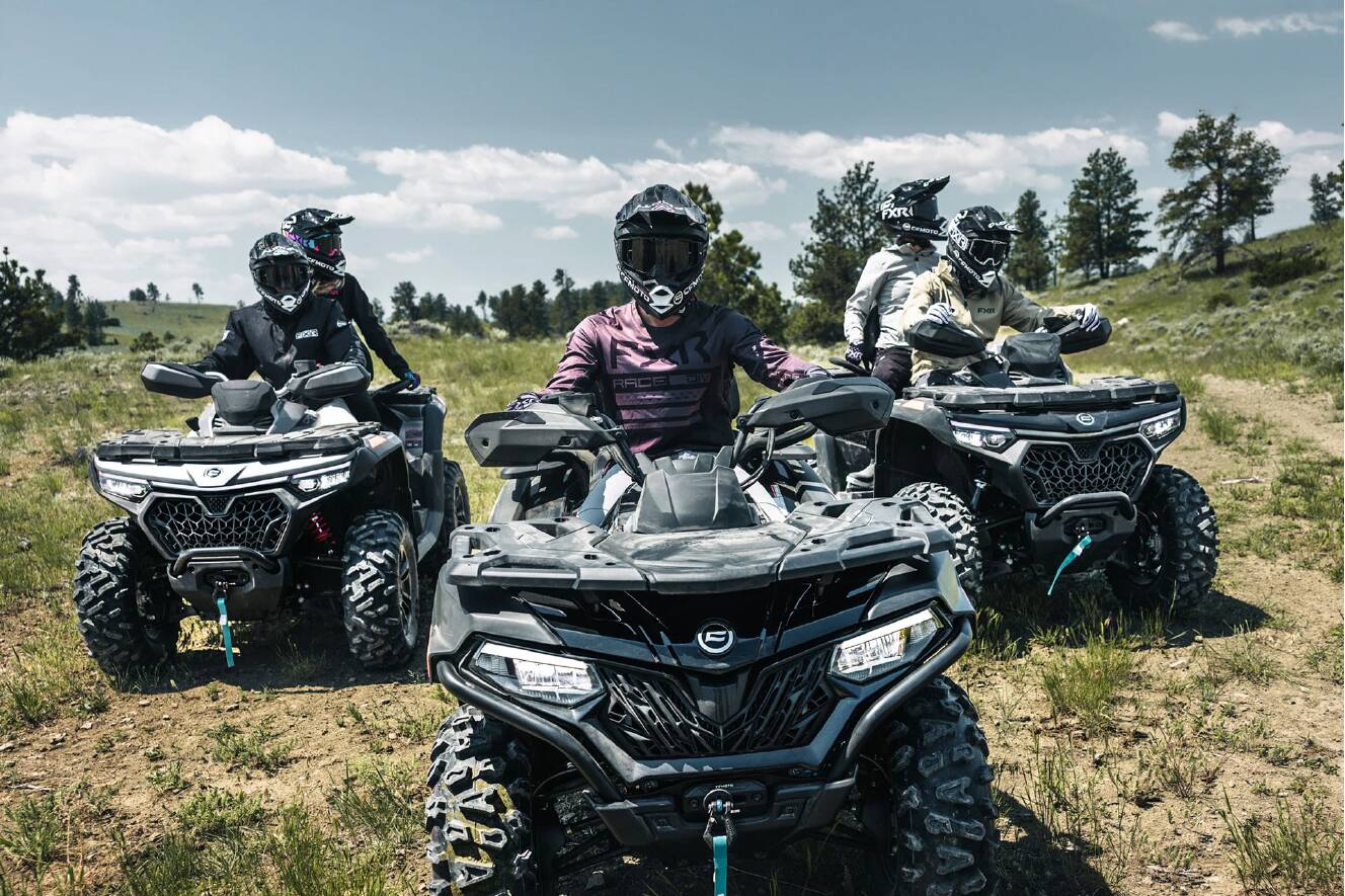 A photo of this 2026 CFMOTO CForce 600 Touring