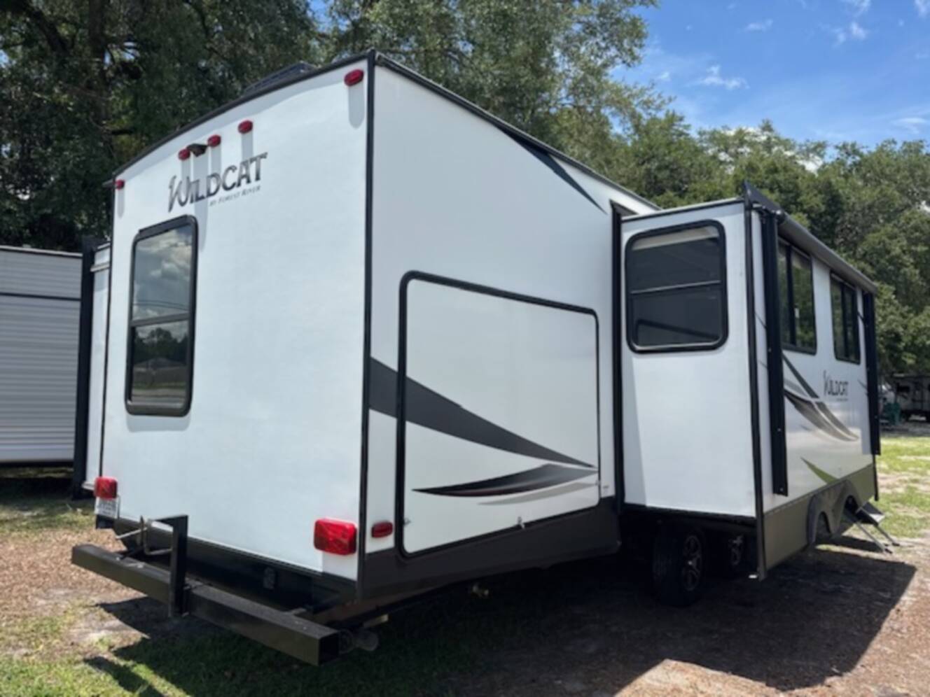 A photo of this 2020 Forest River WILDCAT 343BIK