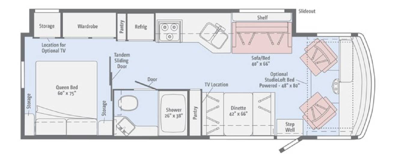 A photo of this 2017 Winnebago VISTA 29VE