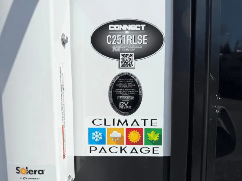 2026 KZ RV Connect SE C251RLSE