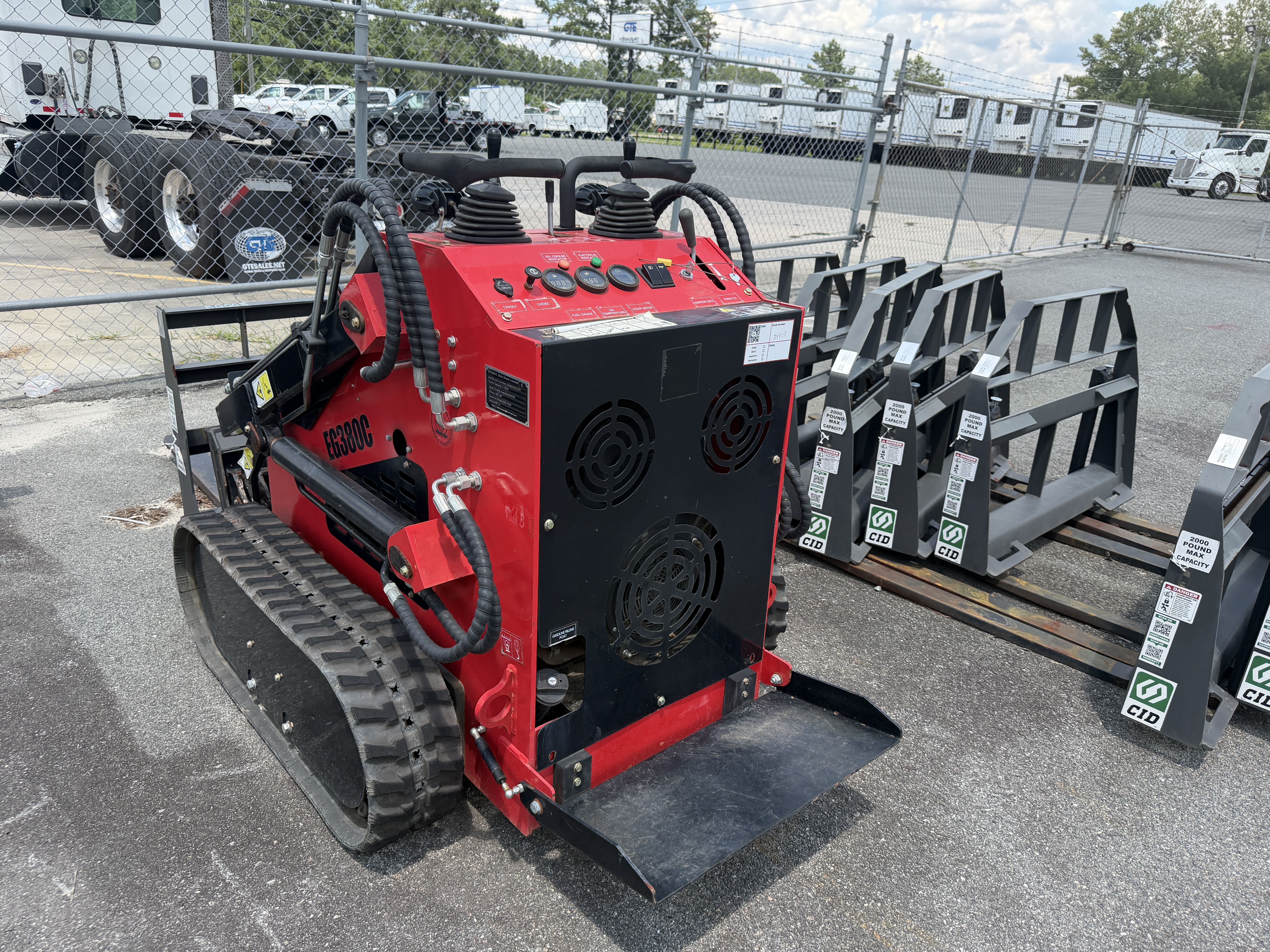 2025 EG380C Mini Skid Steer Loader in Waycross, GA