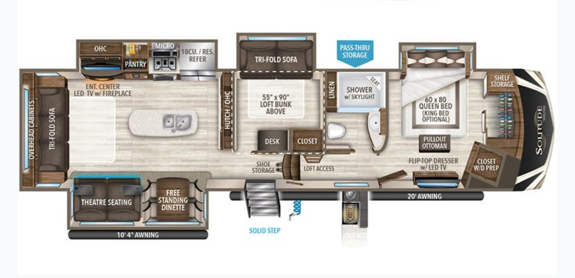 2021 Grand Design SOLITUDE 377MBS-R in live oak TX
