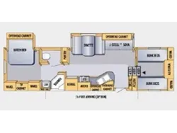 2008 JAYCO EAGLE 355 FBHS