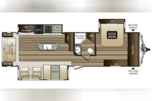 2017 Keystone COUGAR X-LITE 30RLI in dobson NC