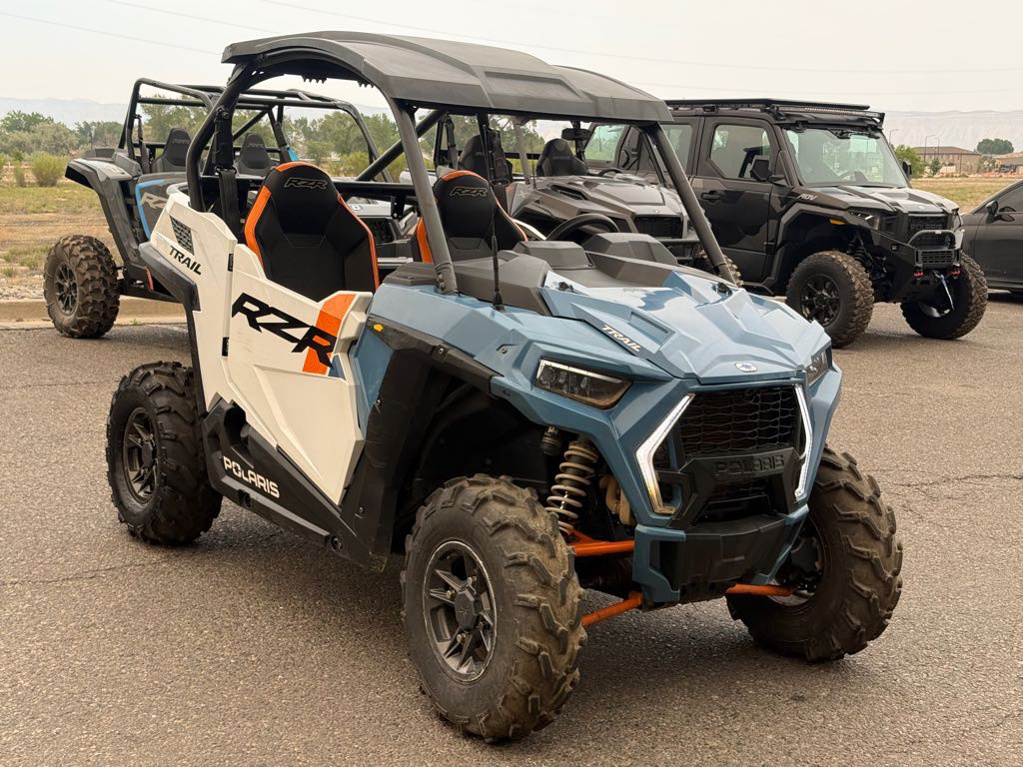 2024 Polaris RZR Trail Ultimate - Storm Blue / White Lightning. in grand junction CO