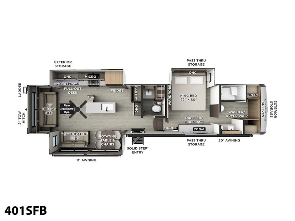 2026 Forest River Rockwood Signature 401SFB in albemarle NC