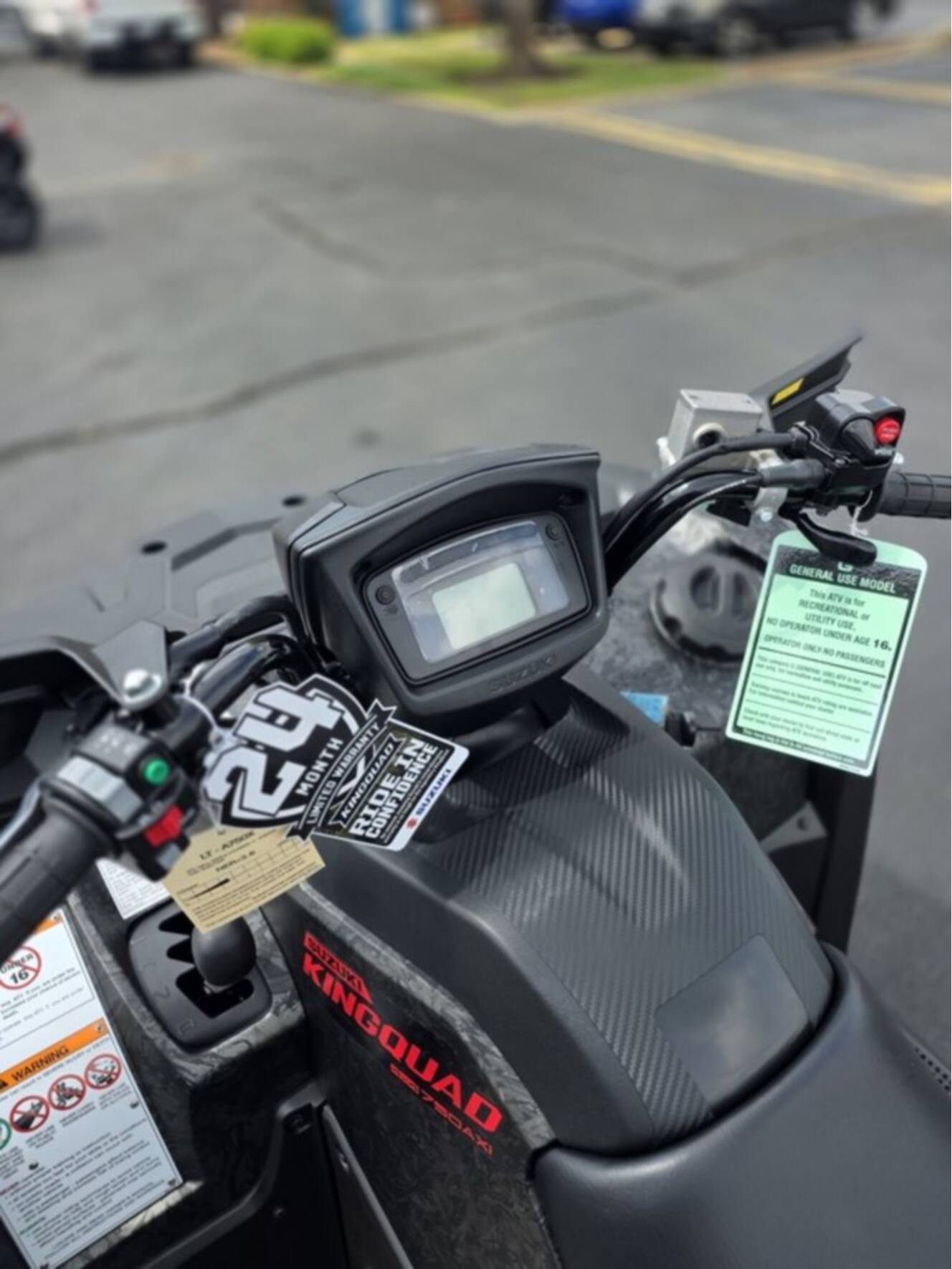 A photo of this 2026 Suzuki KingQuad 750AXi Power Steering SE Plus