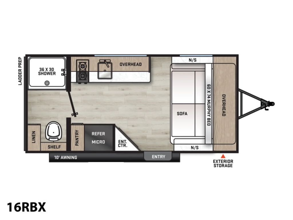 2024 Forest River Aurora 16RBX in albemarle NC