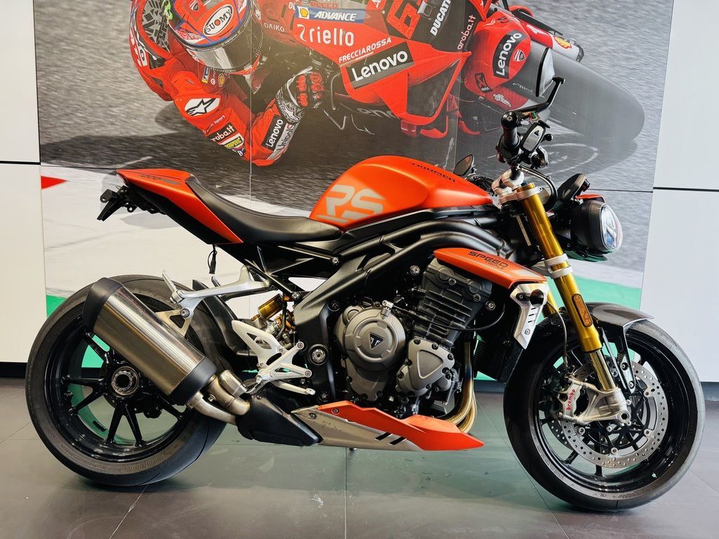 2023 Triumph Speed Triple 1200 RS Matte Baja Orange 1200 RS in Miami, FL