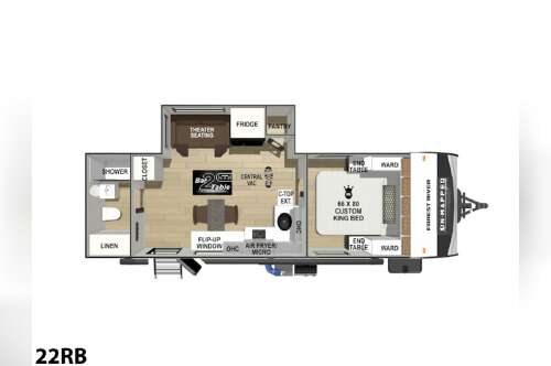 2026 Forest River R-Pod Un-Mapped 22RB in albemarle NC