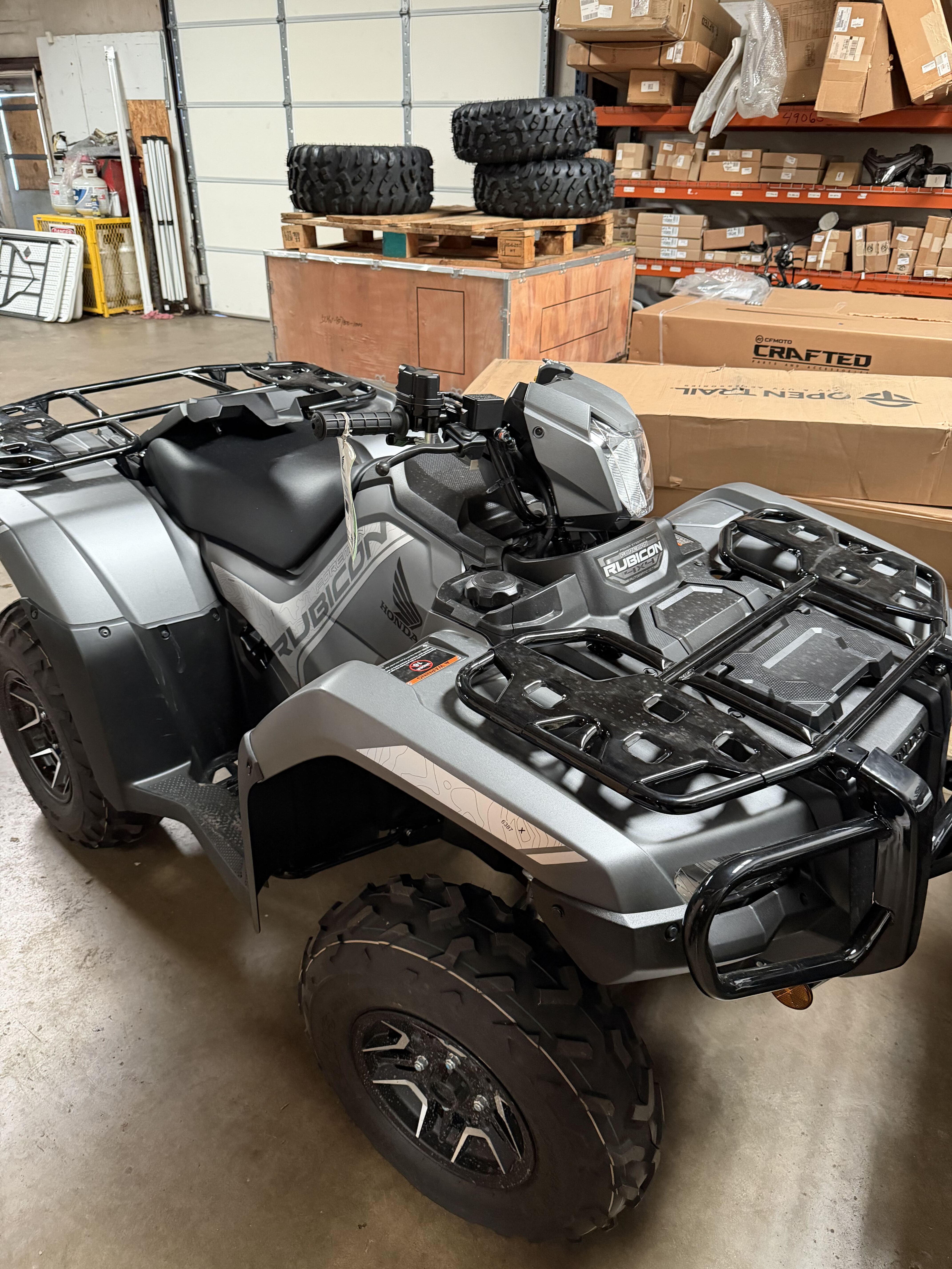 2026 Honda FOURTRAX FOREMAN RUBICON 4X4 AUTOMATIC DCT EPS DELUXE in shawnee KS