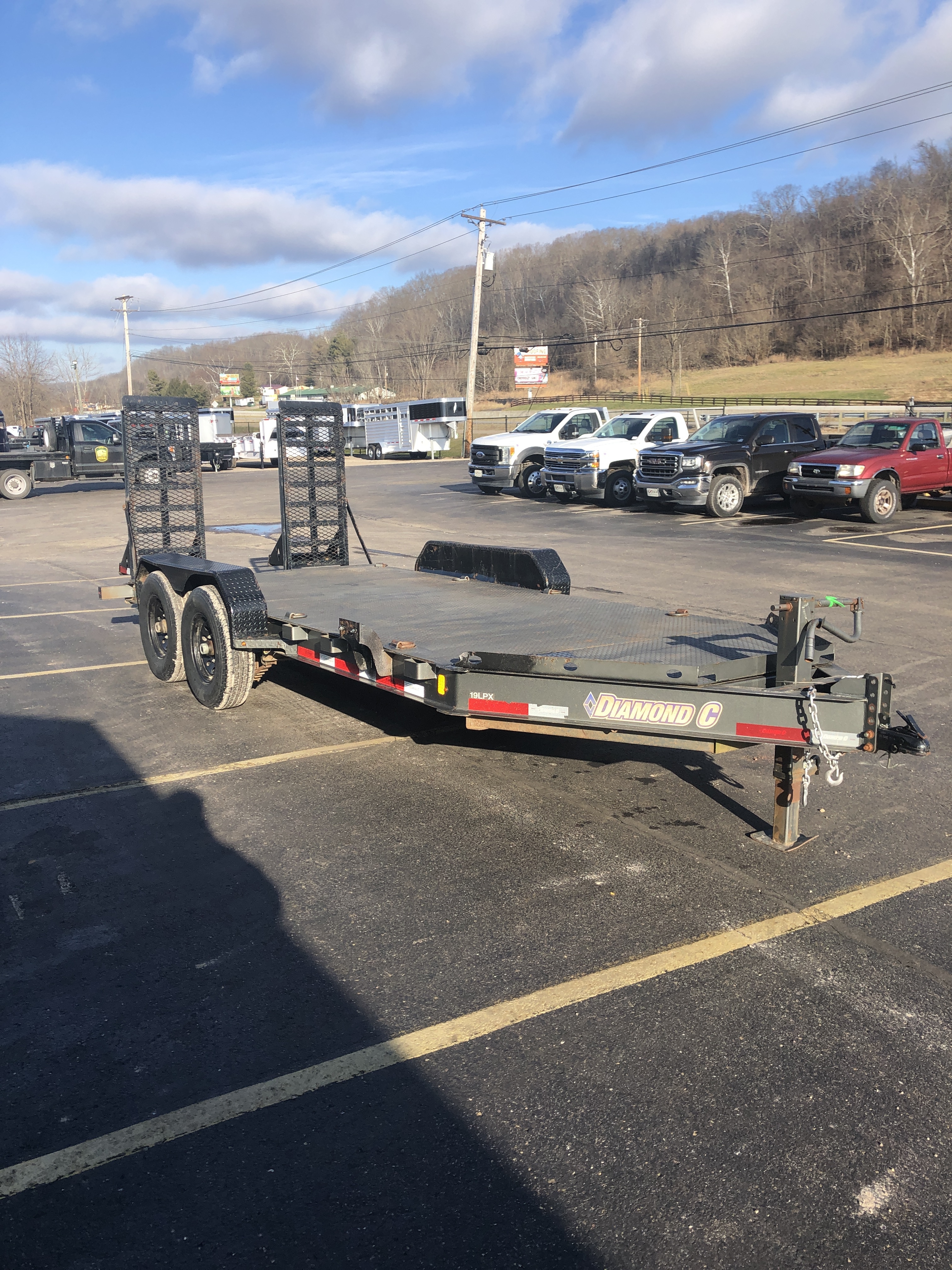 2017 Diamond C 16' Steel Deck Equipment Trailer in Athens, OH