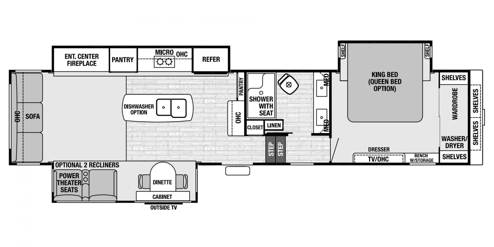 2017 Forest River Cedar Creek Champagne 38EL in frankfort IL