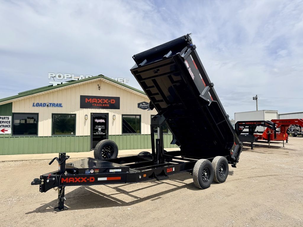 2027 MAXXD DJB8314 83" x 14' 14k Dump W/ 2' Sides in Poplar Bluff, MO