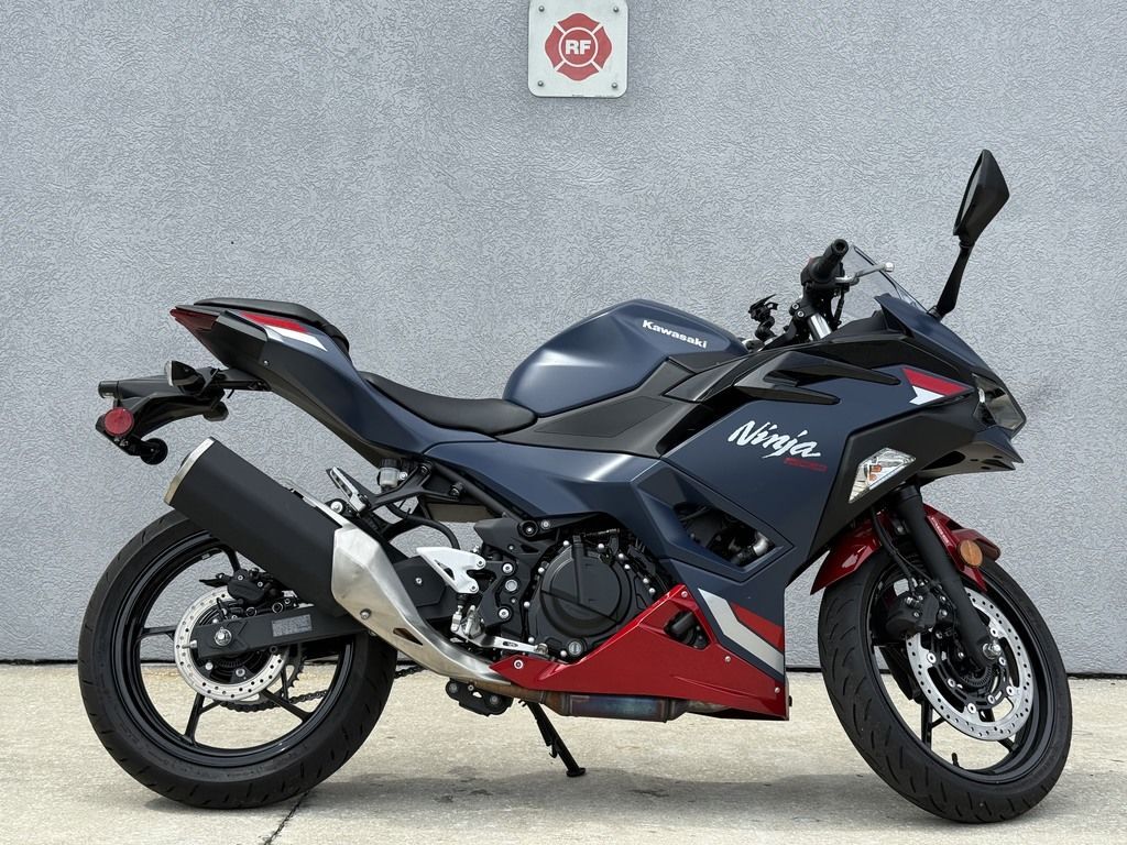 2026 Kawasaki Ninja® 500 ABS Metallic Matte Twilight Blue ABS in Cocoa, FL