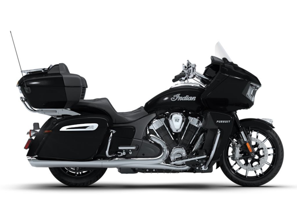 2026 Indian Motorcycle® Pursuit® Limited 112 Black Metallic LIMITED in Cedar Rapids, IA
