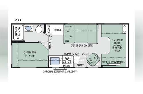 2018 Thor Motor Coach Four Winds 23U in bozeman MT