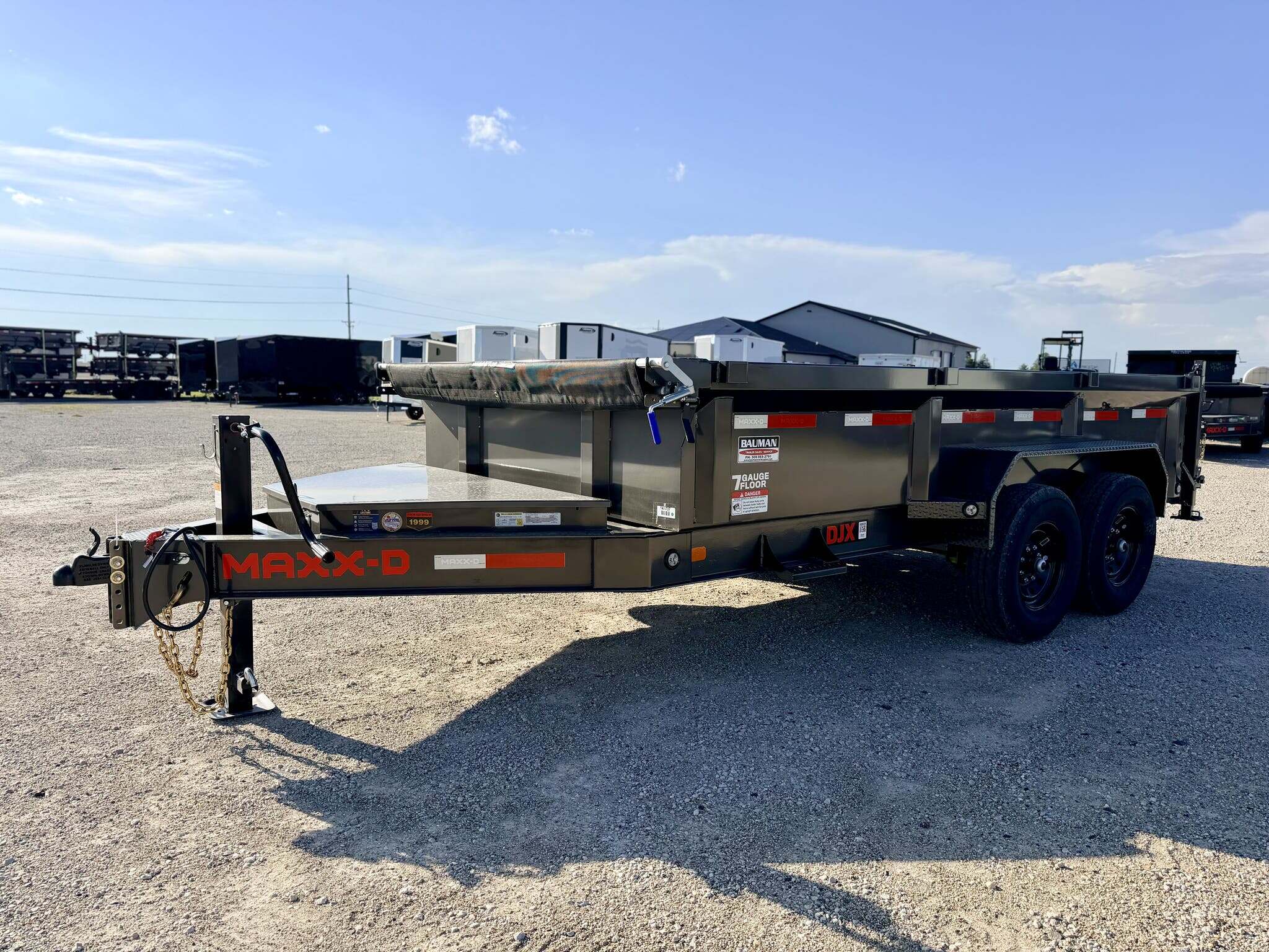 2026 MAXX-D DJX 83X14 - 12" O.C. - SPARE - WIRELESS REMOTE - 7GA in Goodfield, IL