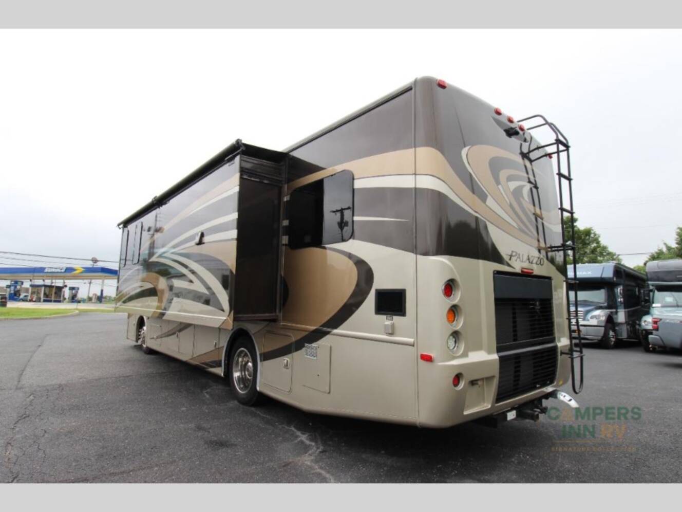 A photo of this 2015 Thor Motor Coach Palazzo 33.2