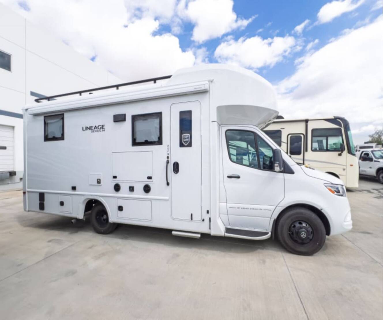 A photo of this 2026 Grand Design LINEAGE SERIES M 25FW-FBP