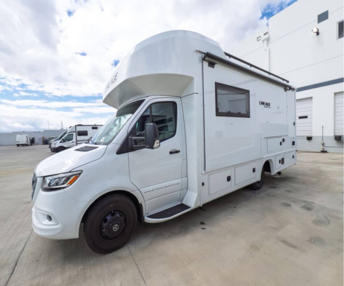A photo of this 2026 Grand Design LINEAGE SERIES M 25FW-FBP