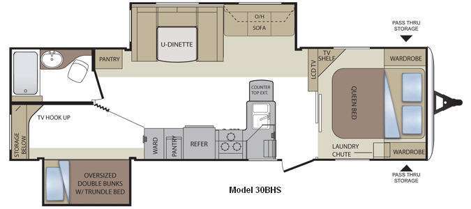 2011 Keystone Rv Cougar X-Lite 30BHS in grand rapids MN
