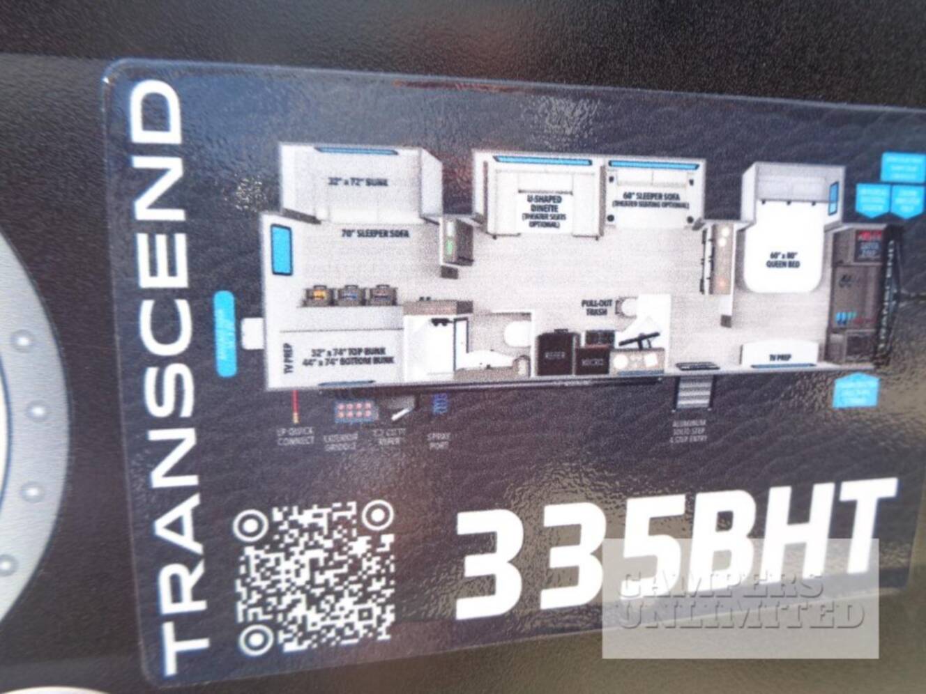 A photo of this 2027 Grand Design Transcend Xplor 335BHT