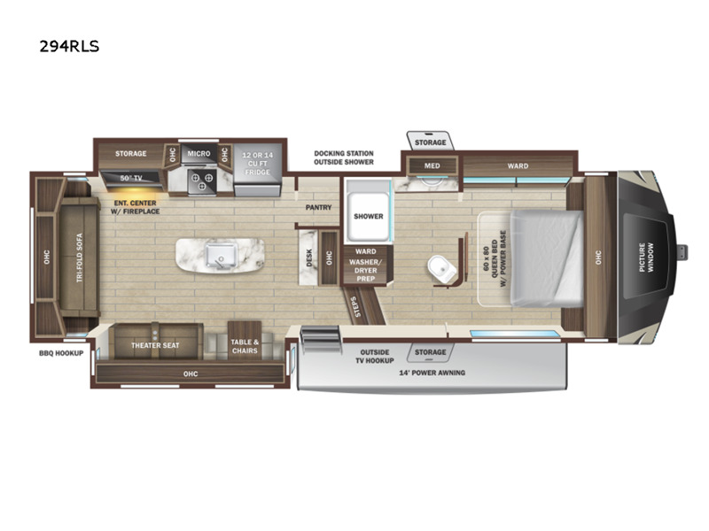 2022 Highland Ridge Rv Mesa Ridge XLT MF294RLS in colbert OK