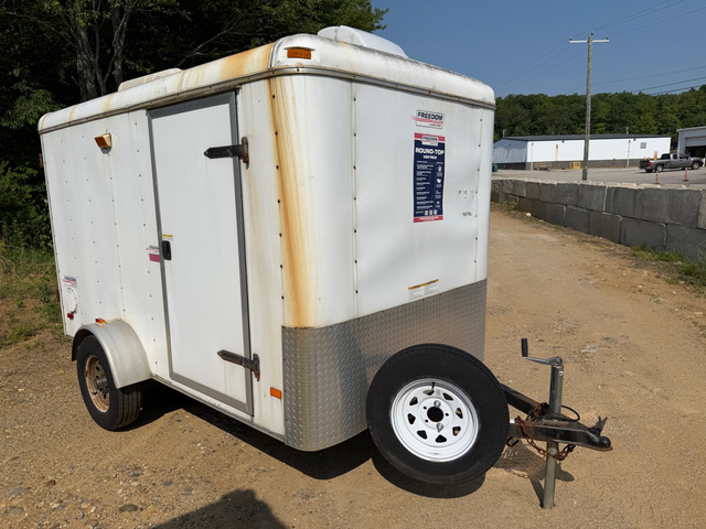 2009 FREEDOM HAULER 6X10 Enclosed 3K Cargo Trailer W/Air Conditioner & in Loudon, NH