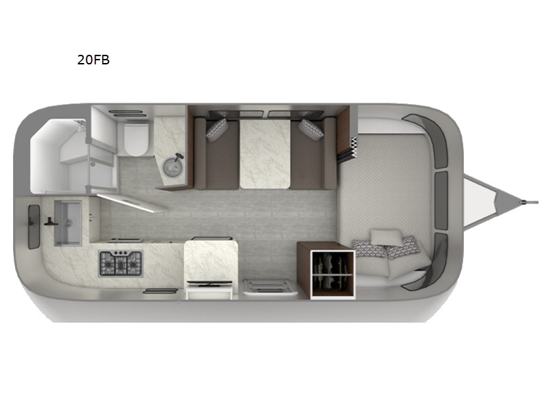2023 Airstream Caravel 20FB in hales corners WI
