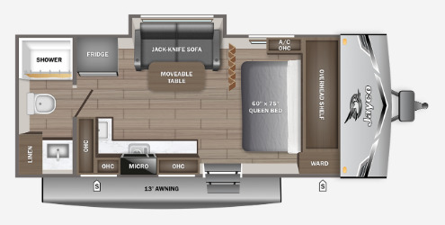 A photo of this 2027 Jayco Jay Flight SLX 180LK