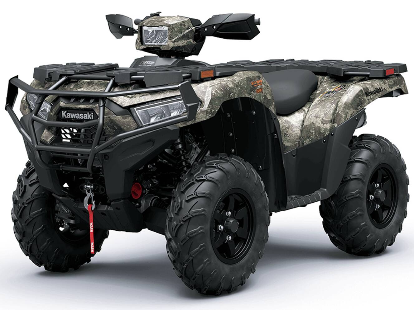 A photo of this 2026 Kawasaki Brute Force® 750 SE EPS Camo