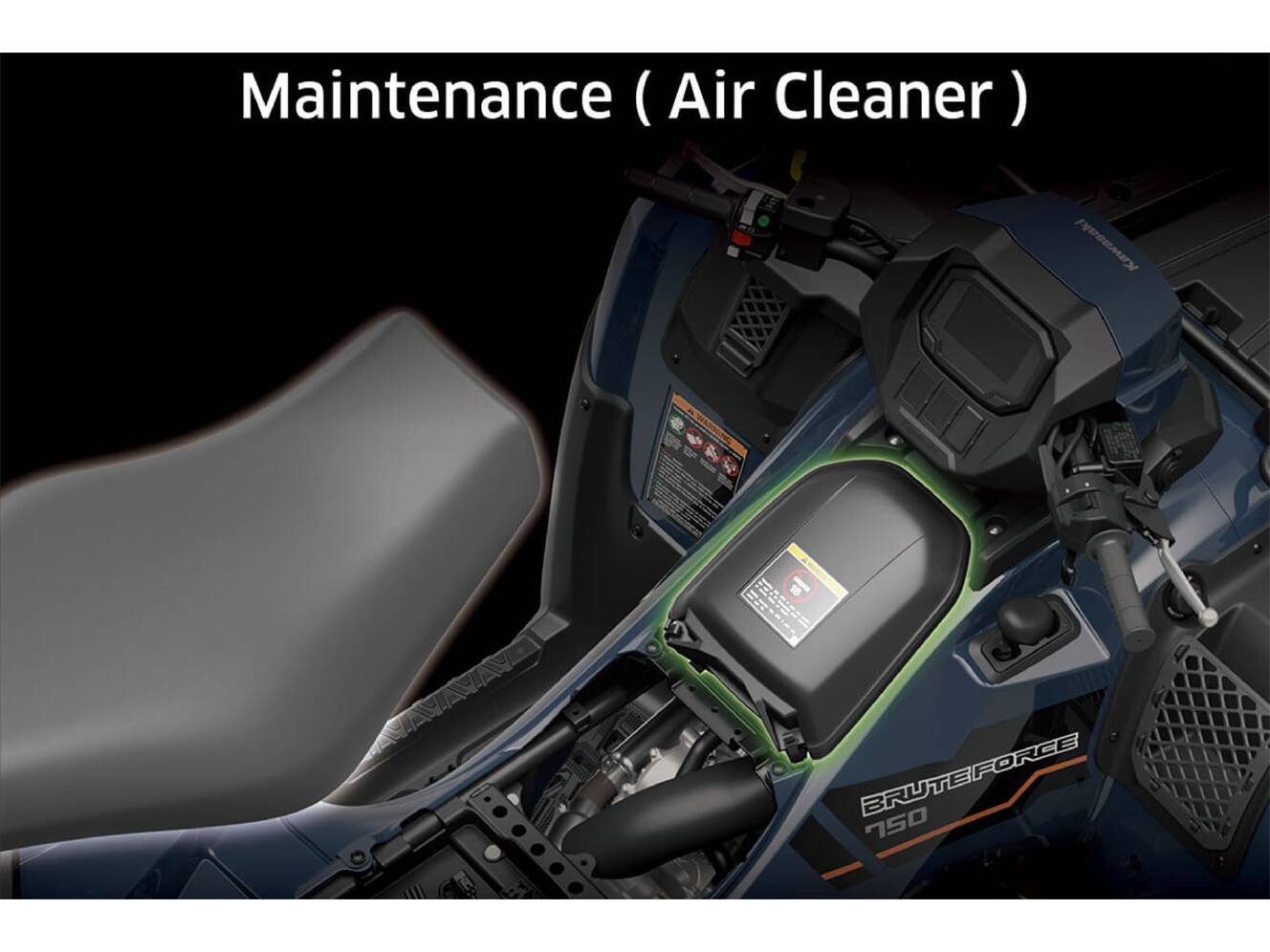 A photo of this 2026 Kawasaki Brute Force® 750 SE EPS Camo