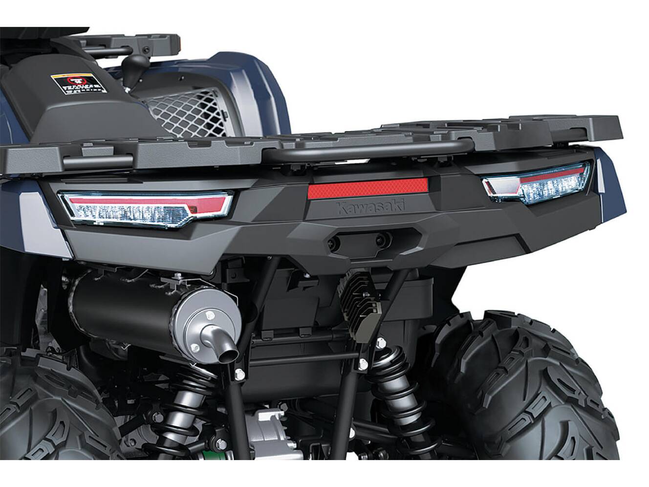 A photo of this 2026 Kawasaki Brute Force® 750 SE EPS Camo