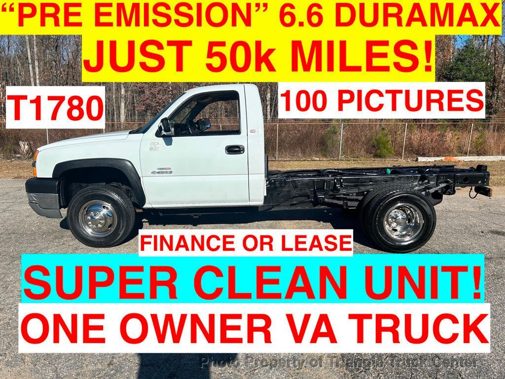 2004 CHEVROLET 3500 CAB CHASSIS JUST 50k MILES! in Franklinton, NC