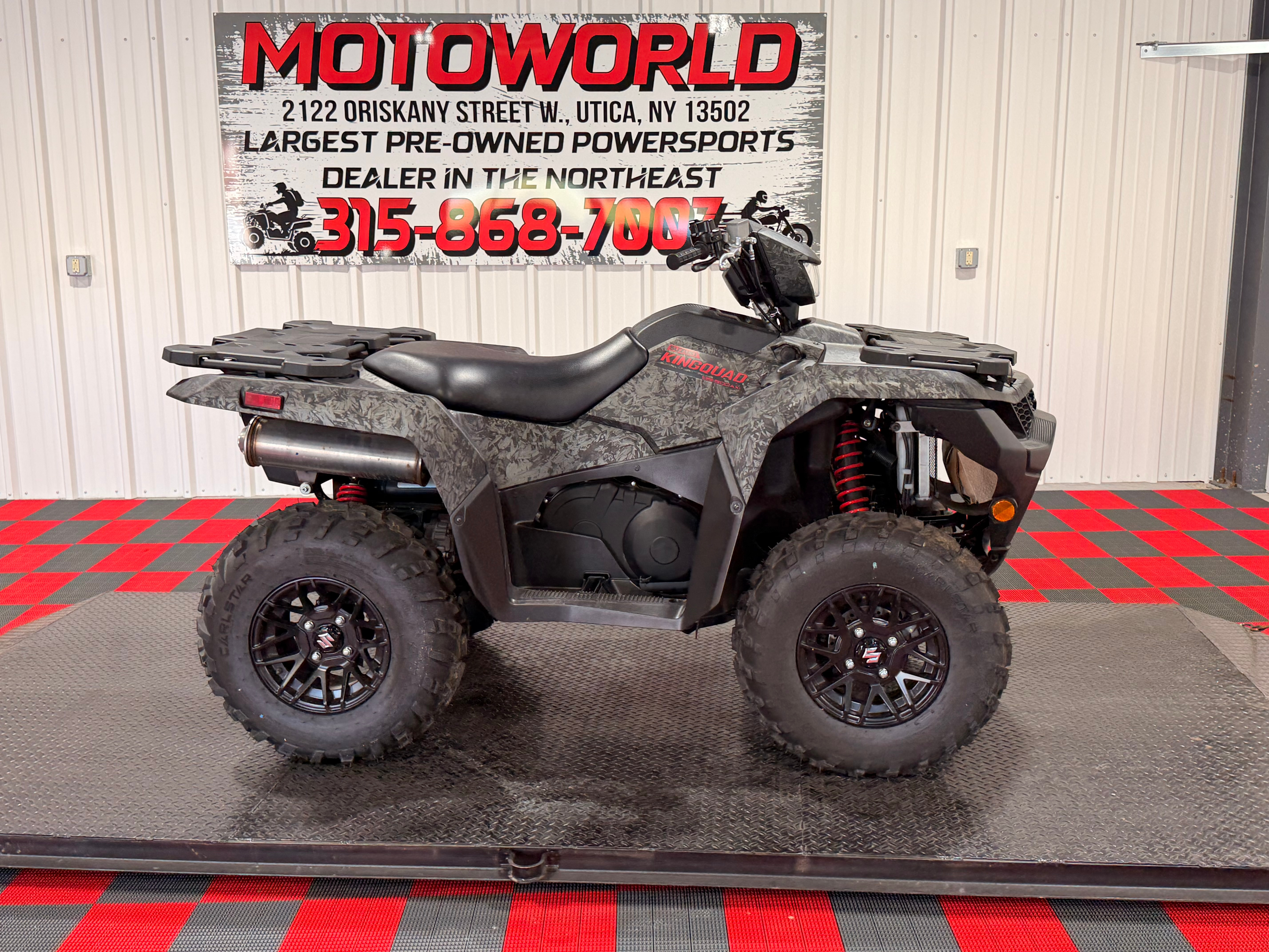 2025 Suzuki KingQuad 500AXi Power Steering SE+ in utica NY