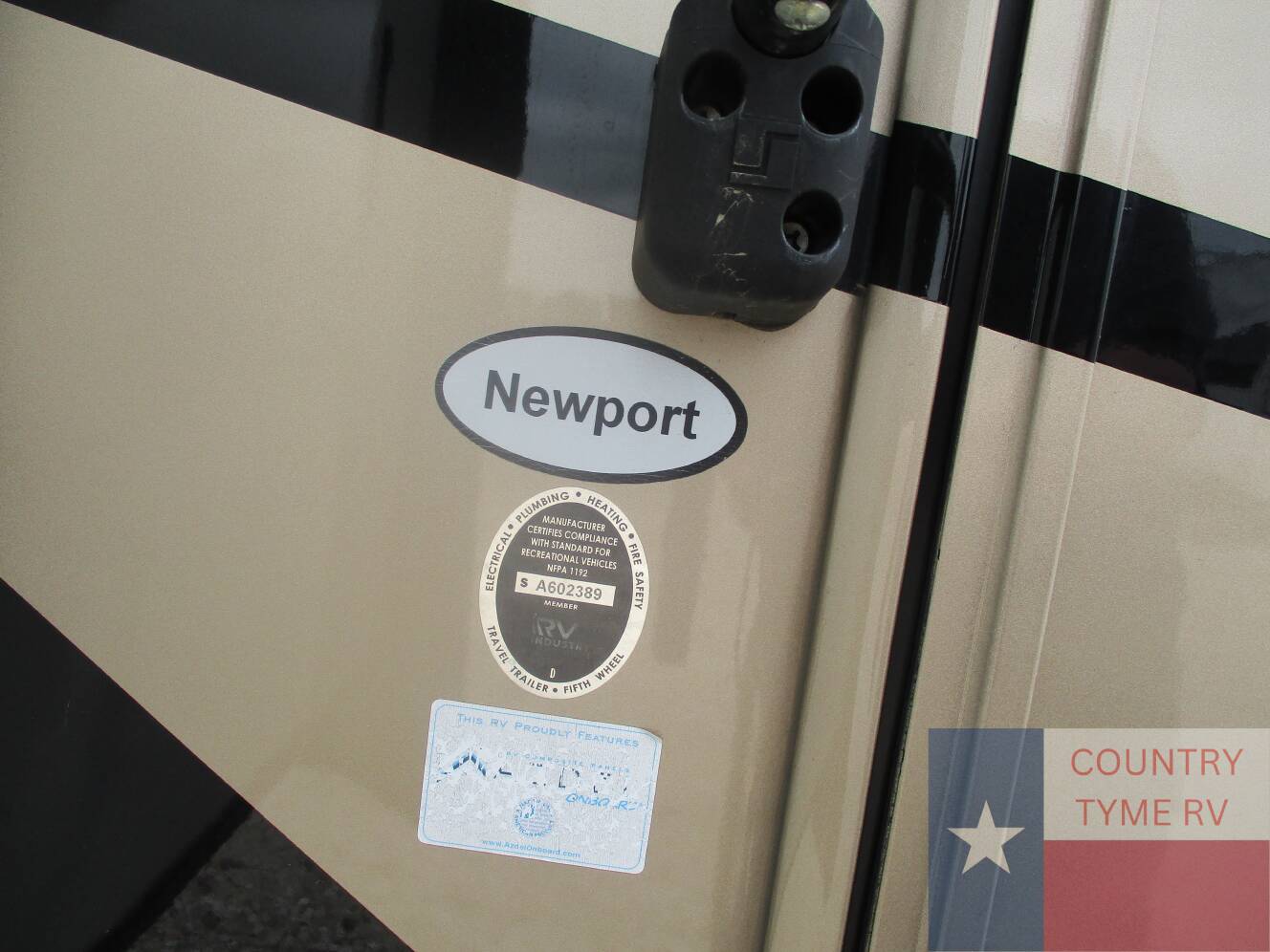 A photo of this 2022 Heartland Landmark 365 LM Newport